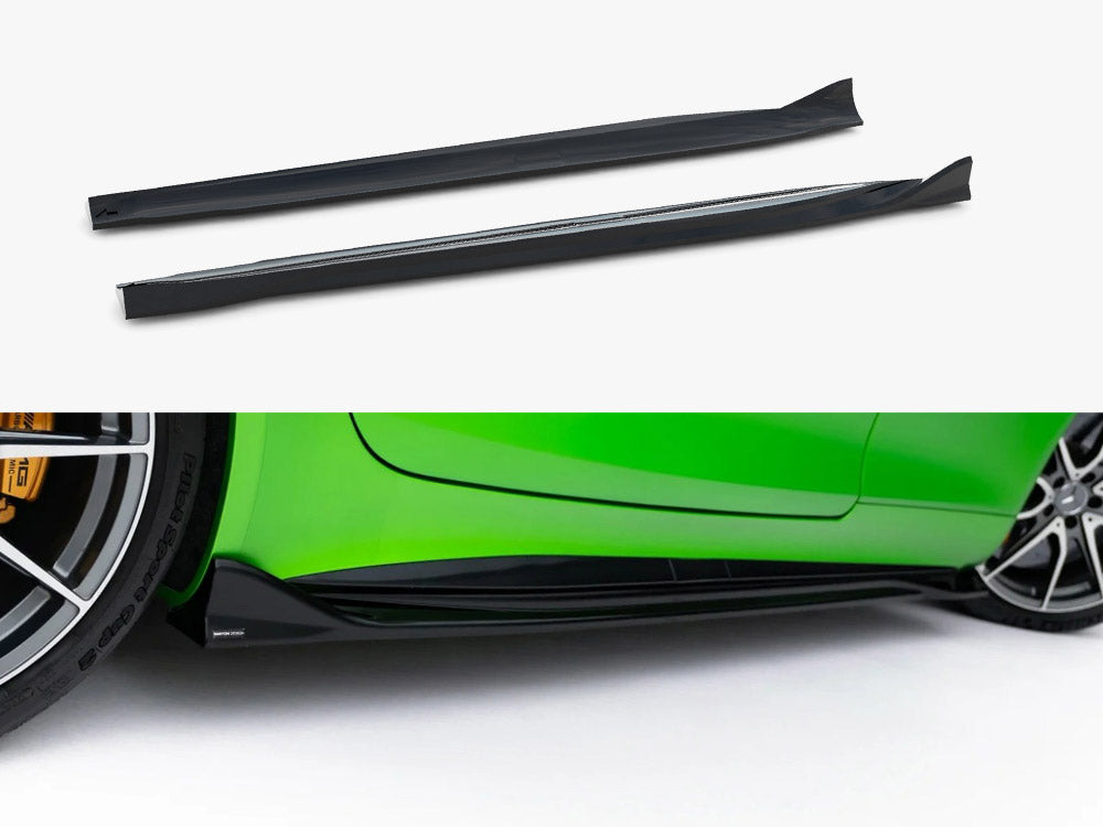Side Skirt Diffusers compatible with Mercedes-AMG GT R C190 Facelift