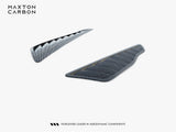 Prepreg Carbon Front Fender Side Vents compatible with Mercedes-AMG GT C C190 Facelift