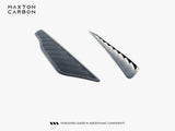 Prepreg Carbon Front Fender Side Vents compatible with Mercedes-AMG GT C C190 Facelift