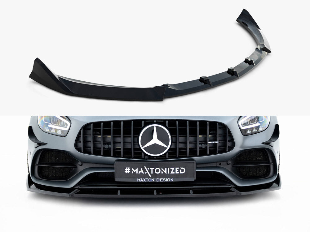 Front Splitter compatible with Mercedes-AMG GT C C190 Facelift