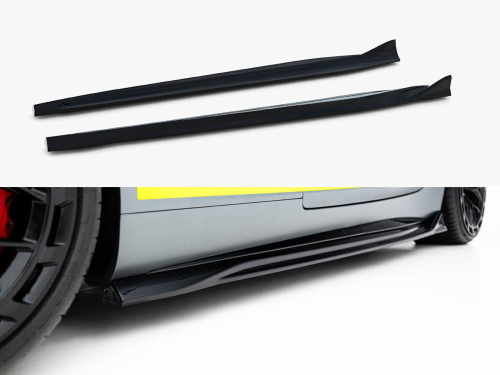 Side Skirts Diffusers compatible with Mercedes-AMG GT C C190 Facelift