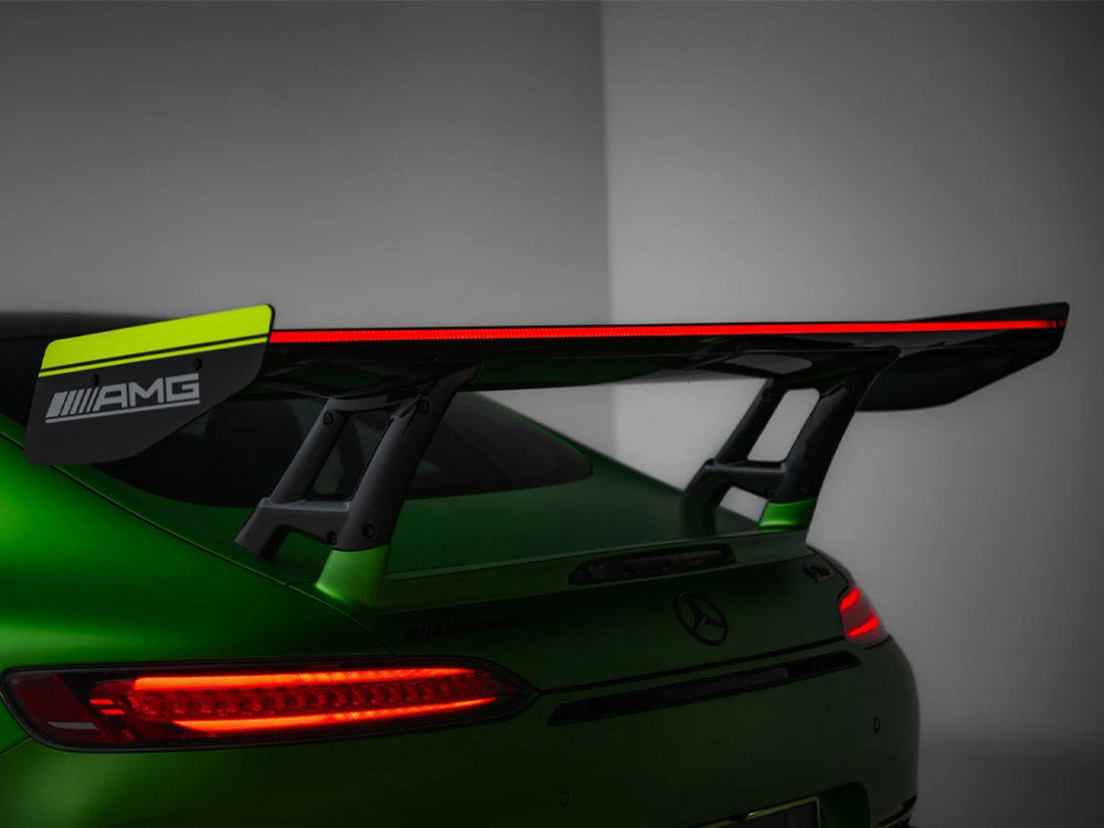 Carbon Spoiler + LED compatible with Mercedes-AMG GT R C190 Facelift