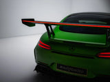 Carbon Spoiler + LED compatible with Mercedes-AMG GT R C190 Facelift