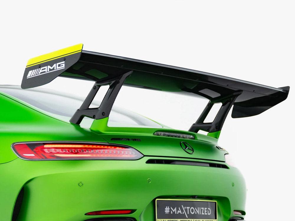 Carbon Spoiler + LED compatible with Mercedes-AMG GT R C190 Facelift
