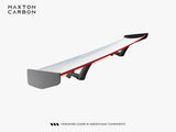 Carbon Spoiler + LED compatible with Mercedes-AMG GT R C190 Facelift