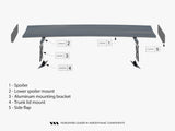 Carbon Spoiler compatible with Mercedes-AMG GT R C190 Facelift