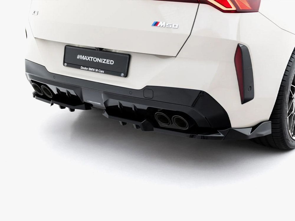 Rear Splitter (Vertical Bars) compatible with BMW X3 M50 G45