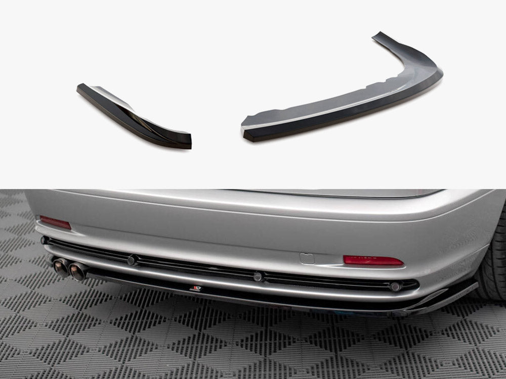 Rear Side Splitters compatible with BMW 3 Coupe E46