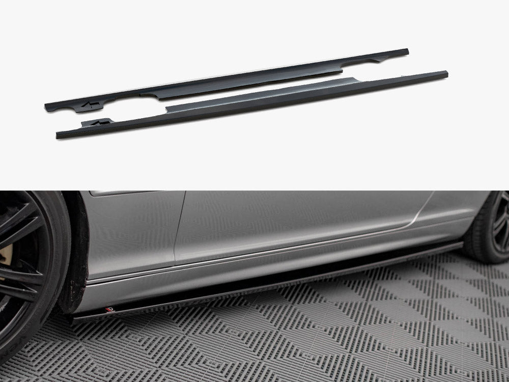 Side Skirts Diffusers compatible with BMW 3 Coupe E46