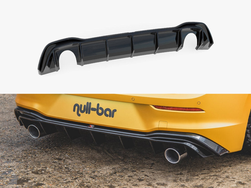 Rear Valance compatible with VW Golf Mk8 (GTI Look)