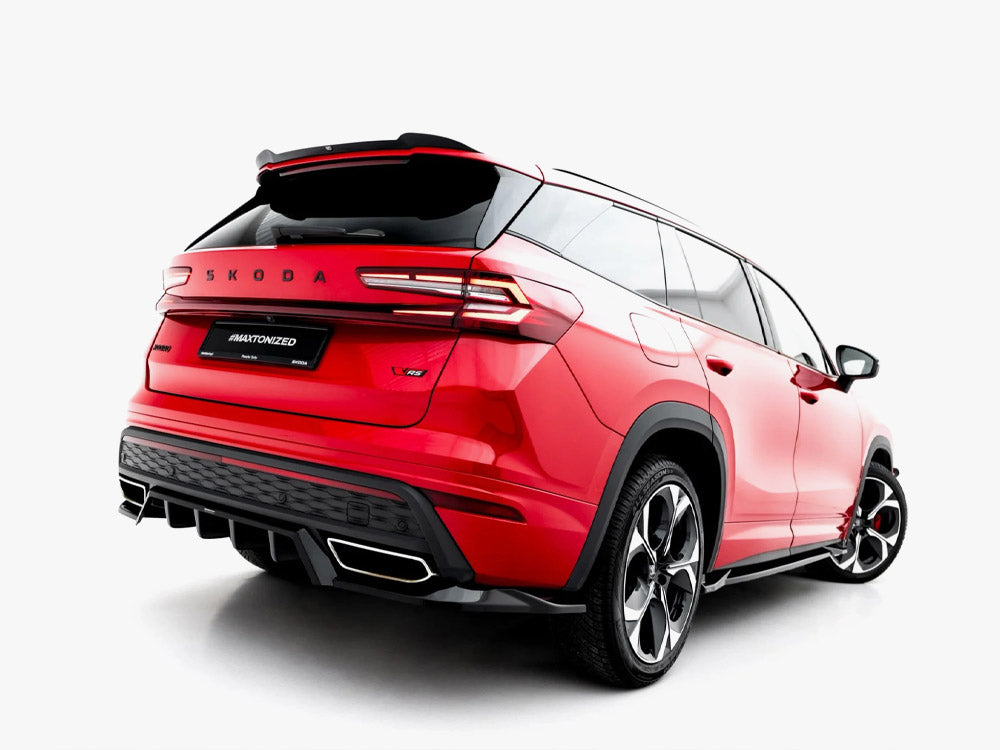 Rear Splitter (Vertical Bars) compatible with Skoda Kodiaq RS Mk2