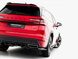 Rear Splitter (Vertical Bars) compatible with Skoda Kodiaq RS Mk2
