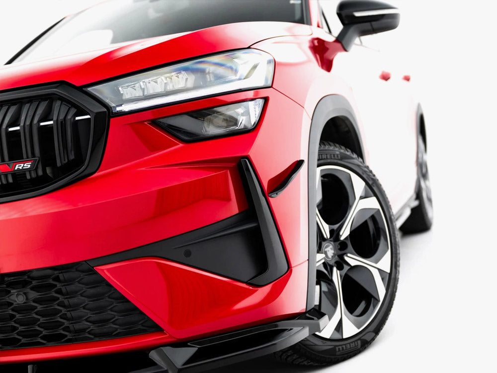 Front Bumper Wings (Canards) compatible with Skoda Kodiaq RS Mk2