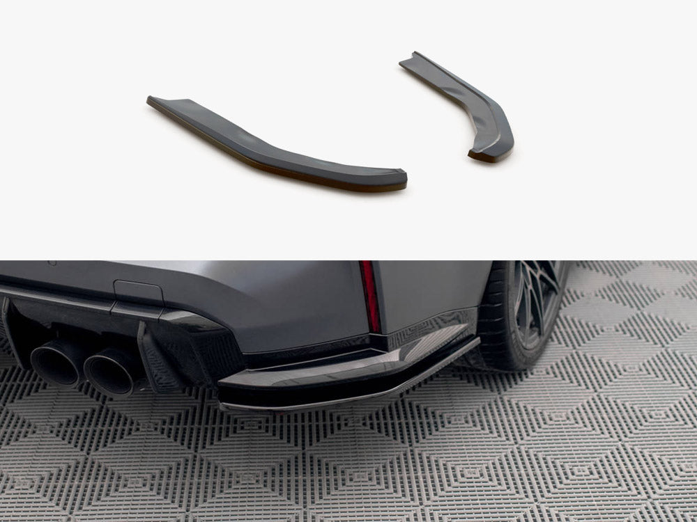 Rear Side Splitters V.1 compatible with BMW M3 Sedan / Touring G80 / G81