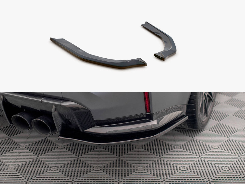 Rear Side Splitters V.2 compatible with BMW M3 Sedan / Touring G80 / G81