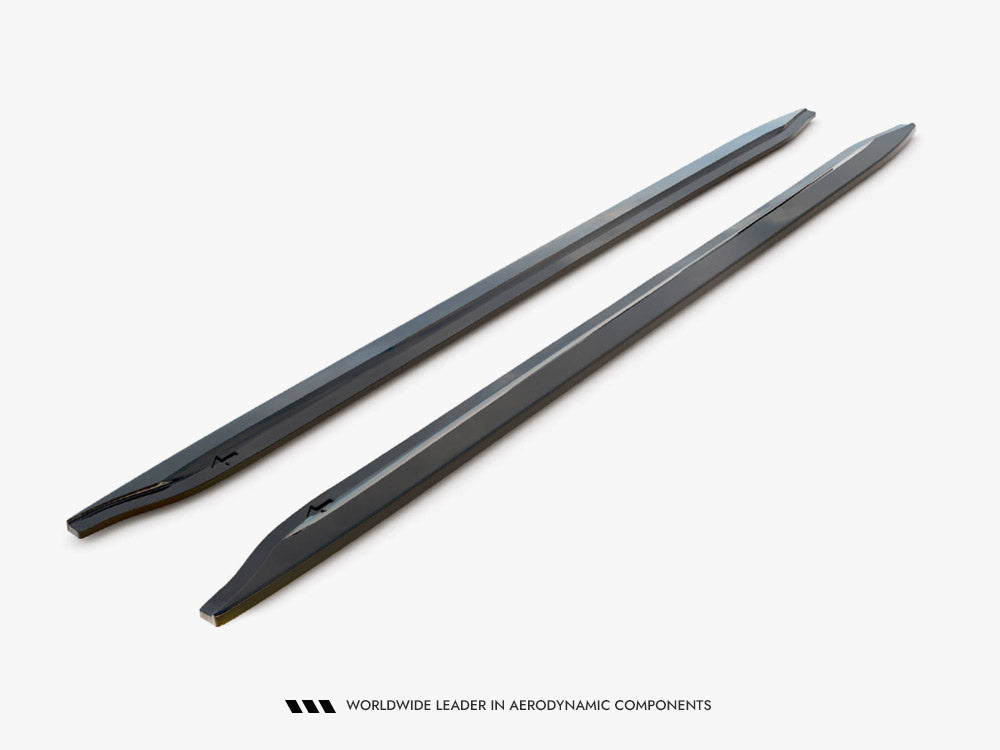 Side Skirts Diffusers V.1 compatible with BMW M3 Sedan / Touring G80 / G81
