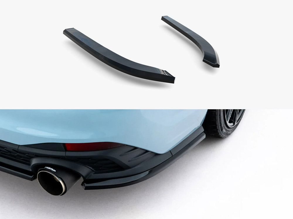 Rear Side Splitters compatible with Volkswagen Jetta GLI Mk7 Facelift 2