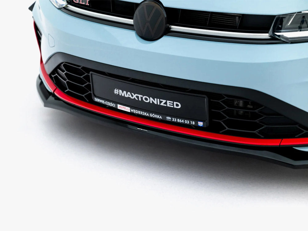Front Splitter V.2 compatible with Volkswagen Jetta GLI Mk7 Facelift 2