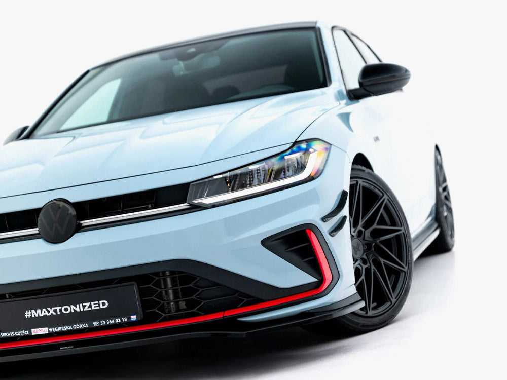 Front Splitter V.2 compatible with Volkswagen Jetta GLI Mk7 Facelift 2