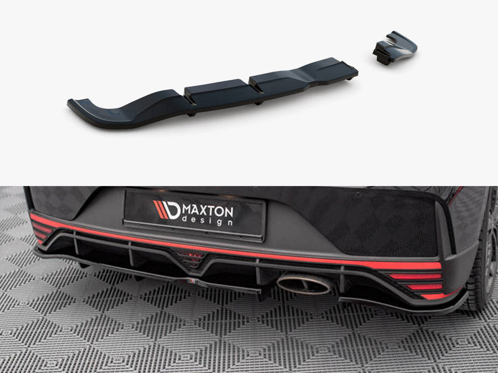 Rear Splitter (Vertical Bars) compatible with Hyundai i20 N Mk3