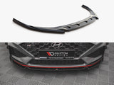 Front Splitter V.2 compatible with Hyundai i30 N / i30 N Line Hatchback / Fastback Mk3 Facelift