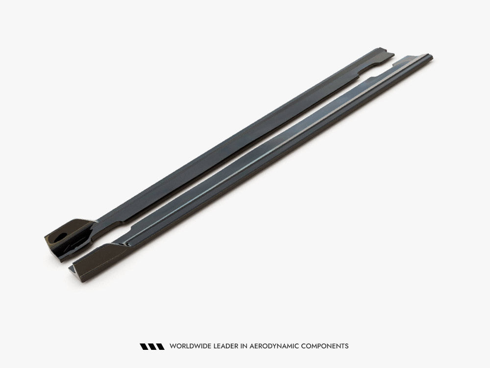 Side Skirt Diffusers V.5 compatible with Hyundai i30 N / N Line Hatchback / Fastback Mk3 / Mk3 Facelift