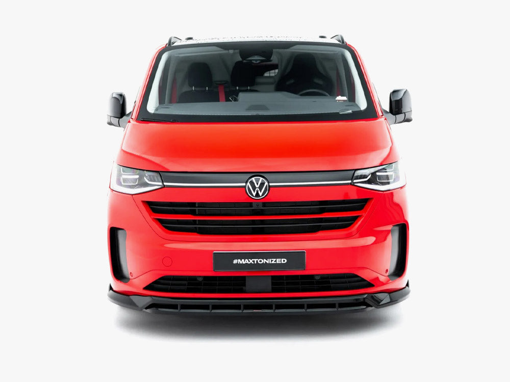 Front Splitter V.2 compatible with Volkswagen Transporter T7