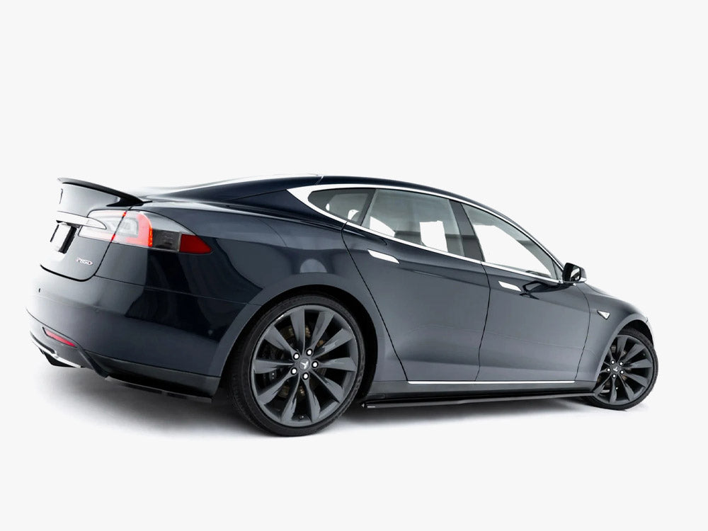 Side Skirt Diffusers V.2 compatible with Tesla Model S Mk1