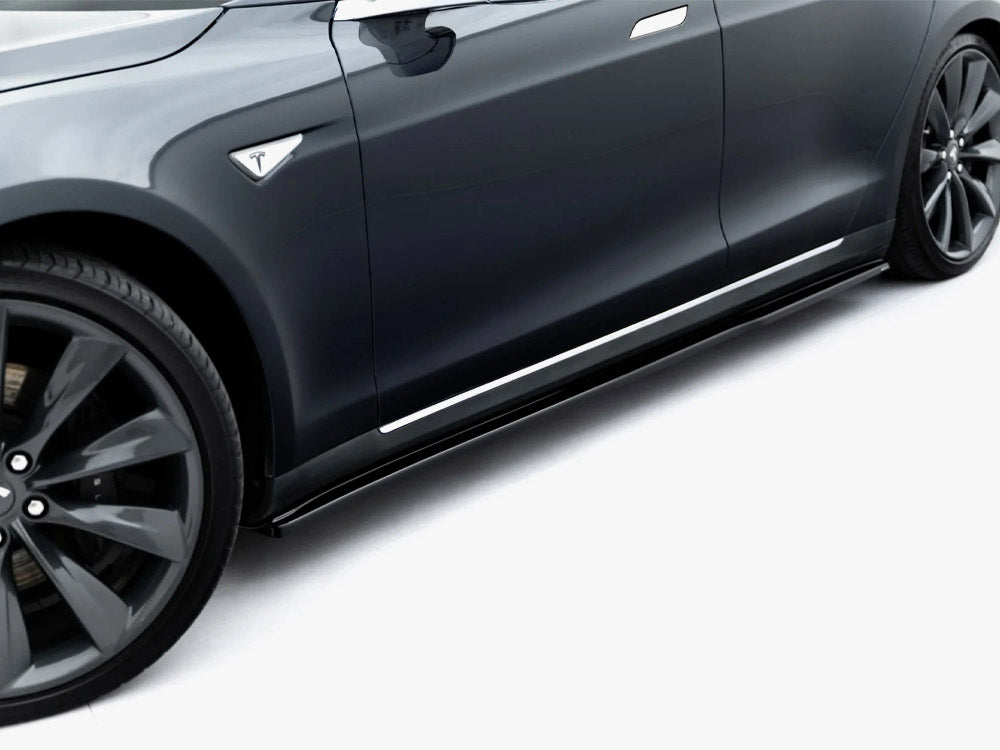 Side Skirt Diffusers V.2 compatible with Tesla Model S Mk1