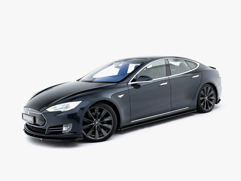 Side Skirt Diffusers V.1 compatible with Tesla Model S Mk1