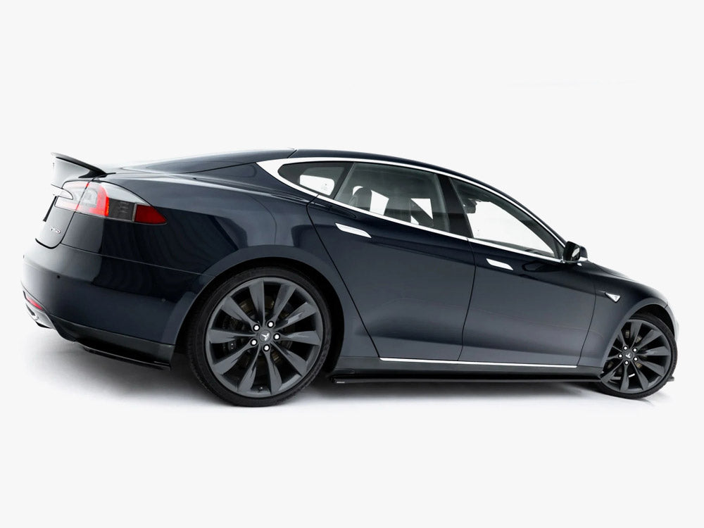 Side Skirt Diffusers V.1 compatible with Tesla Model S Mk1