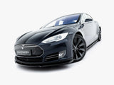 Front Splitter V.1 compatible with Tesla Model S Mk1