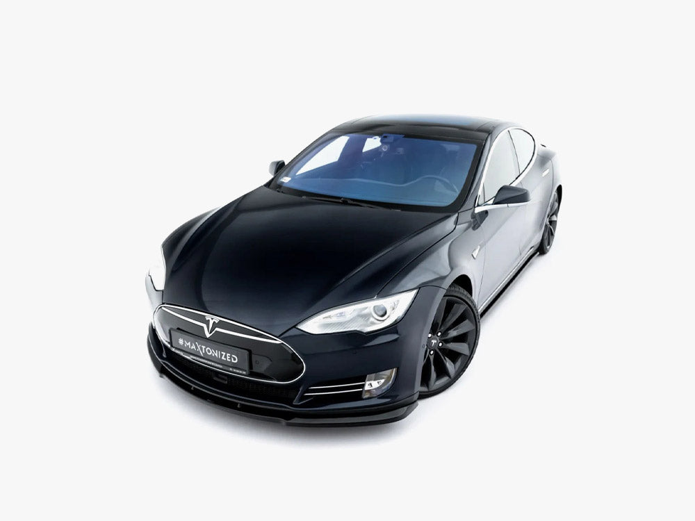 Front Splitter V.1 compatible with Tesla Model S Mk1