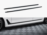 Side Skirts Diffusers compatible with BMW 7 M-Pack G11