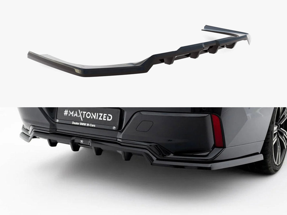 Rear Splitter (Vertical Bars) V.1 compatible with BMW 7 M-Pack G70