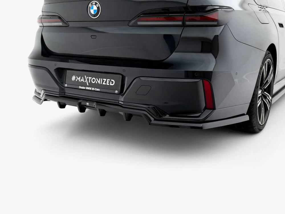 Rear Splitter (Vertical Bars) V.1 compatible with BMW 7 M-Pack G70