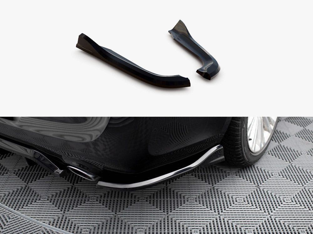 Rear Side Splitters compatible with Chrysler 300 Mk2