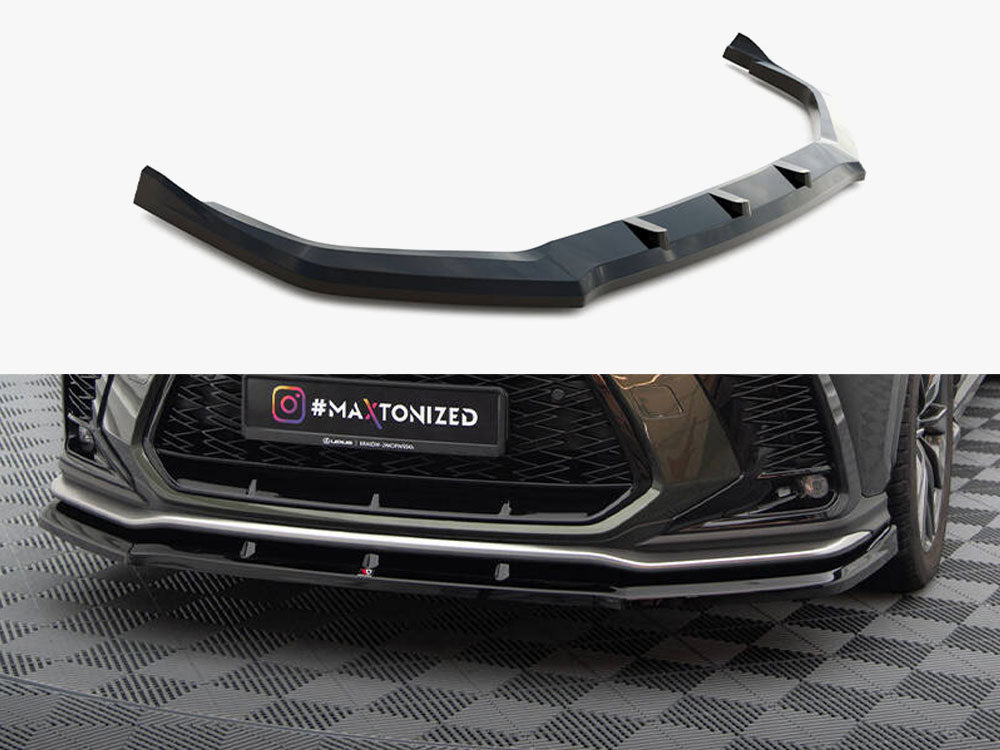 Front Splitter V.1 compatible with Lexus NX F Sport Mk2