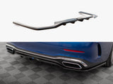 Rear Splitter (Vertical Bars) compatible with Mercedes C AMG Line W206