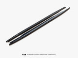 Side Skirts Diffusers compatible with Mercedes-Benz C AMG Line / 43 AMG W206