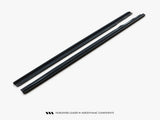 Side Skirts Diffusers compatible with Audi A8 Long D4