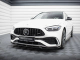 Front Splitter V.1 compatible with Mercedes-Benz C AMG Line / 43 AMG W206