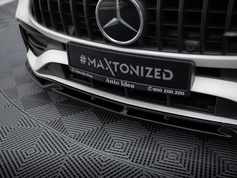 Front Splitter V.1 compatible with Mercedes-Benz C AMG Line / 43 AMG W206