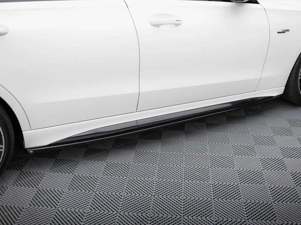 Side Skirts Diffusers compatible with Mercedes-Benz C AMG Line / 43 AMG W206