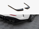 Rear Side Splitters compatible with Mercedes-Benz C AMG Line / 43 AMG W206