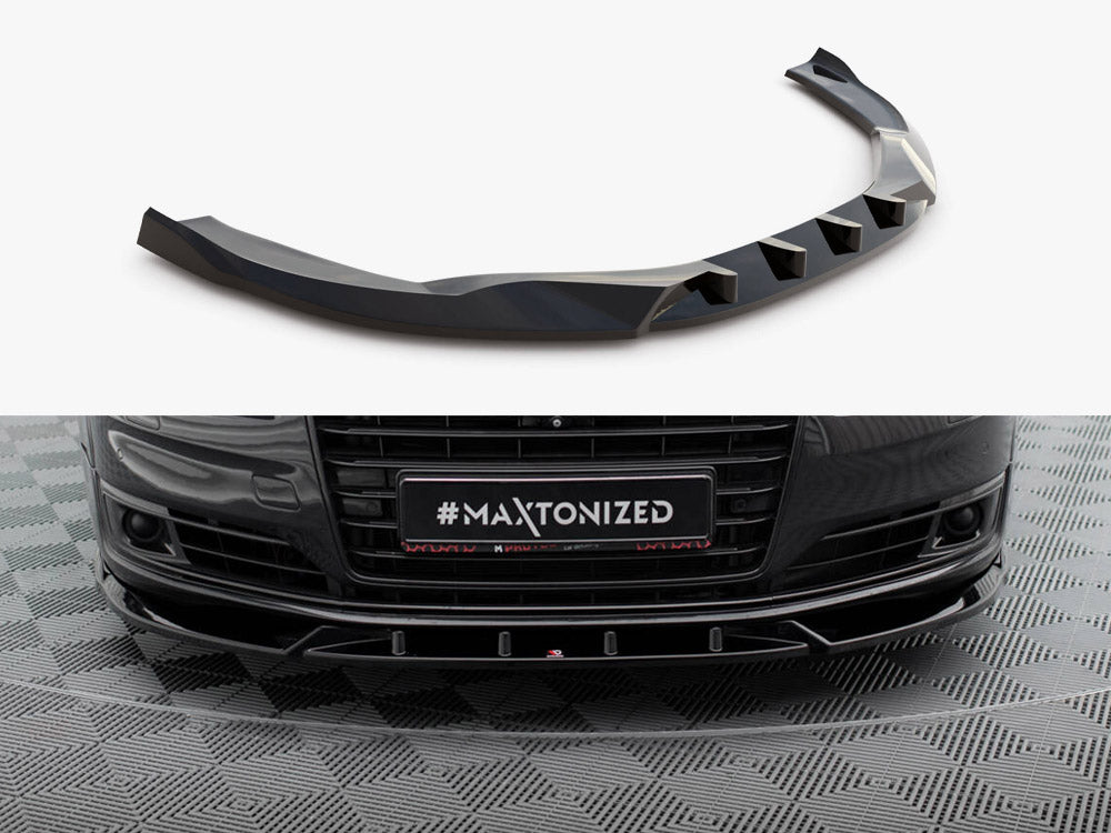 Front Splitter compatible with Audi A8 D4 Facelift