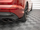 Rear Side Splitters compatible with Audi SQ7 Mk2 (4M) Facelift