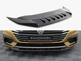 Front Splitter V.2 compatible with Volkswagen Arteon R-Line Sedan / Shooting Brake Mk1