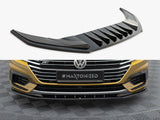 Front Splitter V.3 compatible with Volkswagen Arteon R-Line Sedan / Shooting Brake Mk1