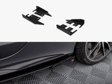 Side Flaps compatible with Mercedes-AMG C43 Coupe / Cabrio C205 Facelift / A205 Facelift